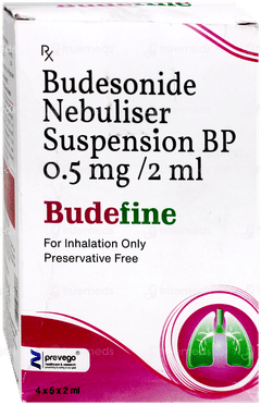 Budefine 0.5 2Ml Pack Of 5 Respules Budefine 0.5 2Ml Pack Of 5 Respules