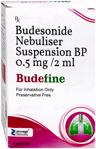 Budefine 0.5 2Ml Pack Of 5 Respules