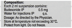 Budefex 2Ml Pack Of 7 Respules Budefex 2Ml Pack Of 7 Respules