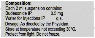 Budefex 2Ml Pack Of 7 Respules