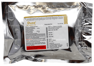Duoz 2.5Ml Pack Of 5 Respules
