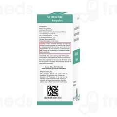 Asthacare 2.5ml Pack Of 5 Respules Asthacare 2.5ml Pack Of 5 Respules