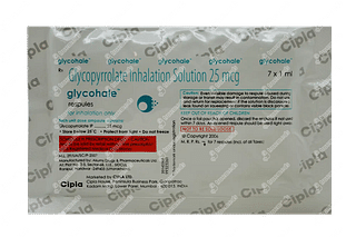 Glycohale 1ml Pack Of 7 Respules