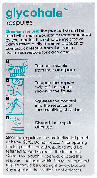 Glycohale 1ml Pack Of 7 Respules