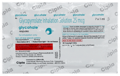 Glycohale 1ml Pack Of 7 Respules Glycohale 1ml Pack Of 7 Respules