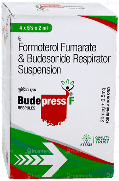 Budepress F 2ml Pack Of 5 Respules