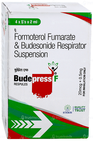 Budepress F 2ml Pack Of 5 Respules