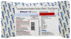 Welbusol 1.25 2.5ml Pack Of 5 Respules