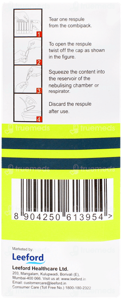 Welbusol B 0.5 2ml Pack Of 5 Respules