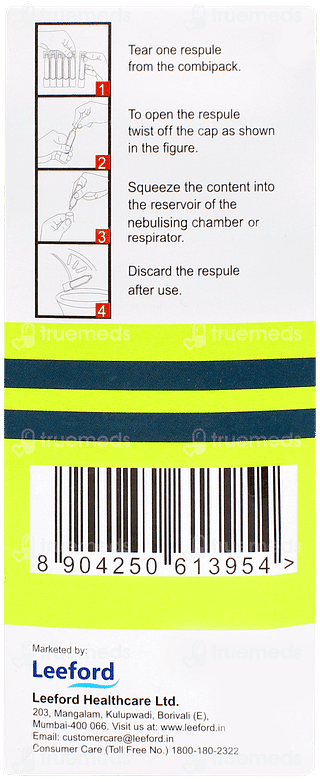 Welbusol B 0.5 2ml Pack Of 5 Respules