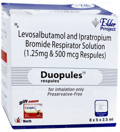 Duopules 2.5ml Pack Of 5 Respules