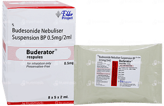 Buderator  2ml Pack Of 5 Respules