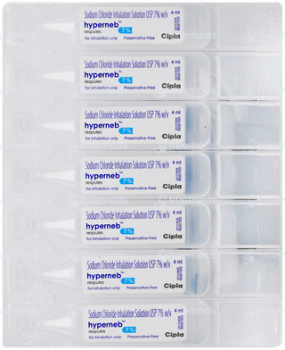 Hyperneb 7% 4ml Pack Of 7 Respules