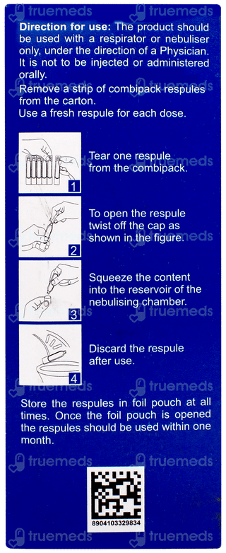 Budaways 0.5 2ml Pack Of 5 Respules