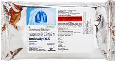 Budaways 0.5 2ml Pack Of 5 Respules Budaways 0.5 2ml Pack Of 5 Respules