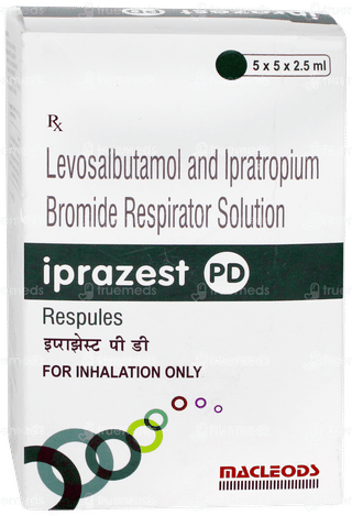 Iprazest Pd 2.5ml Pack Of 5 Respules