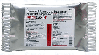 Budefine F 0.5/20 MCG Respules 2 ML Pack Of 5