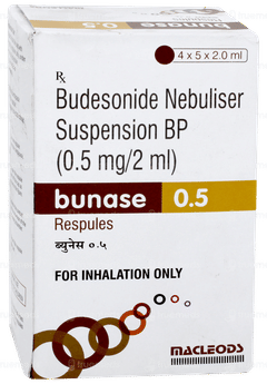 Bunase 0.5 2ml Pack Of 5 Respules