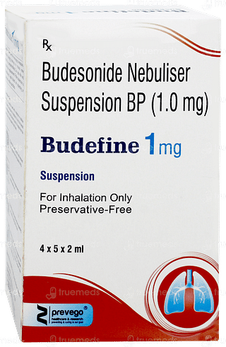 Budefine 1mg 2ml Pack Of 5 Respules