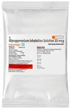 Nexstep G 2ml Pack Of 5 Respules Nexstep G 2ml Pack Of 5 Respules