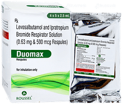 Duomax 2.5ml Pack Of 5 Respules