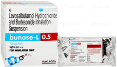 Bunase L 0.5 2ml Pack Of 5 Respules