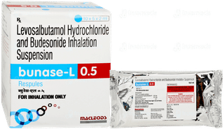 Bunase L 0.5 2ml Pack Of 5 Respules
