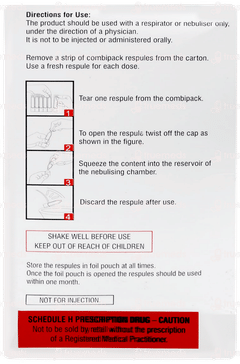 Bunase L 0.5 2ml Pack Of 5 Respules Bunase L 0.5 2ml Pack Of 5 Respules
