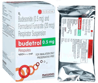 Budetrol 0.5Mg 2Ml Pack Of 5 Respules