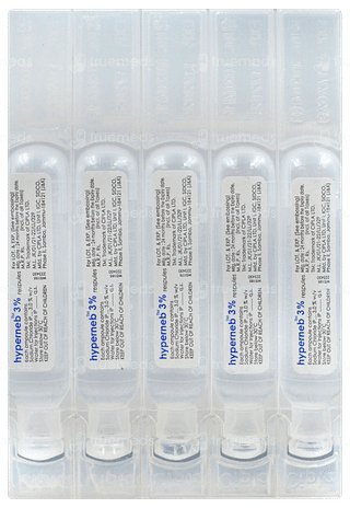 Hyperneb 3% 4ml Pack Of 5 Respules