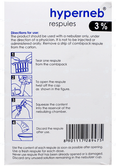 Hyperneb 3% Respules 4Ml