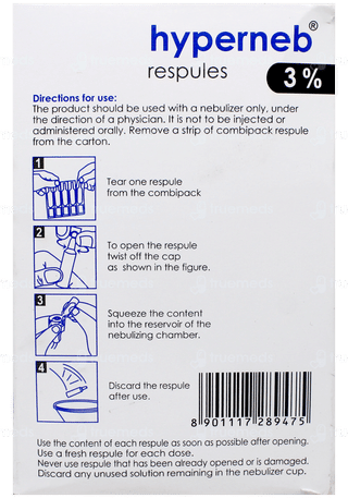 Hyperneb 3% Respules 4Ml