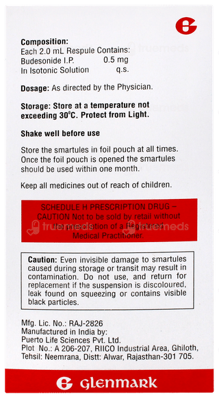 Nebzmart B 0.5mg 2ml Pack Of 8 Smartules