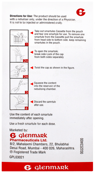 Nebzmart B 0.5mg 2ml Pack Of 8 Smartules