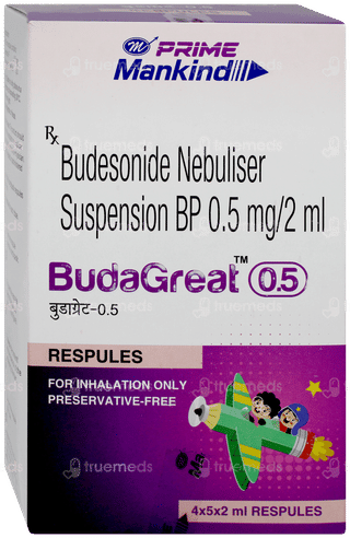 Budagreat 0.5 Respules 2 ML Pack Of 5