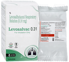 Levosalvac 0.31 2.5ml Pack Of 5 Respules