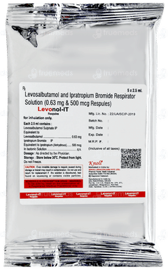 Levonol It 2.5ml Pack Of 5 Respules