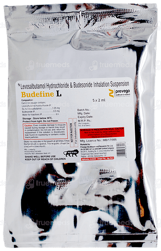 Budefine L 2ml Pack Of 5 Respules