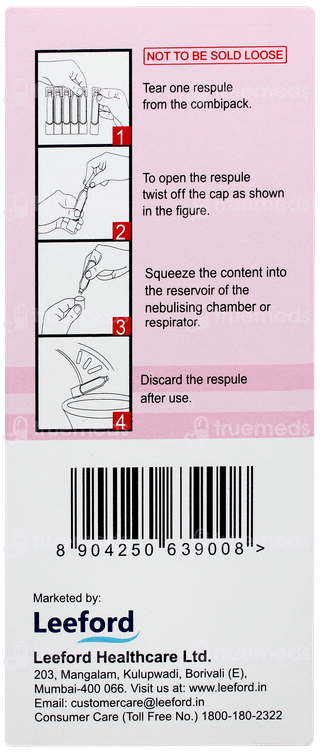 Tropivent L 1.25 2.5ml Pack Of 5 Respules