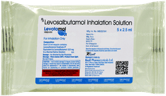 Levotamol 0.31Mg 2.5Ml Pack Of 5 Respules