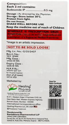 Budeheal 0.5mg 2ml Pack Of 5 Suspension