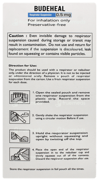 Budeheal 0.5mg 2ml Pack Of 5 Suspension