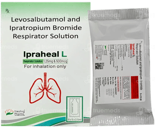 Ipraheal L 2.5ml Pack Of 5 Respules
