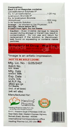 Ipraheal L 2.5ml Pack Of 5 Respules