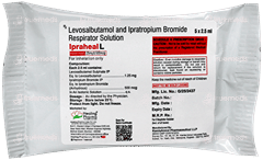 Ipraheal L 2.5Ml Pack Of 5 Respules Ipraheal L 2.5Ml Pack Of 5 Respules