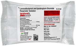 Ipraheal L 2.5Ml Pack Of 5 Respules