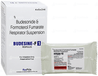 Budesine F 1 2ml Pack Of 5 Respules