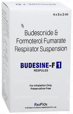 Budesine F 1 2ml Pack Of 5 Respules