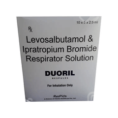 Duoril 2.5ml Pack Of 5 Respules