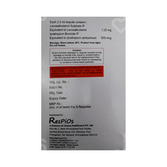 Duoril 2.5ml Pack Of 5 Respules Duoril 2.5ml Pack Of 5 Respules